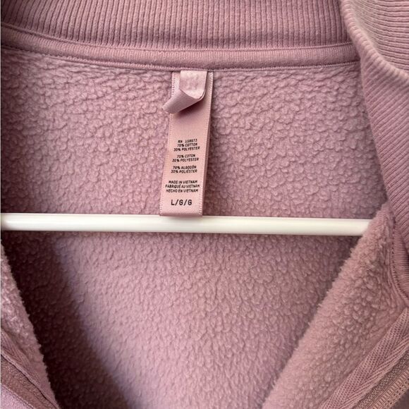 SKIMS Pink Cropped Sweatshirt - Picture 3 of 4